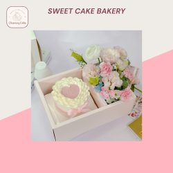 Set Bánh Mini Cake và Hoa