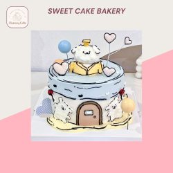 bánh kem hoạt hình - bánh kem charming cakes