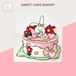 bánh kem hoạt hình - bánh kem charming cakes